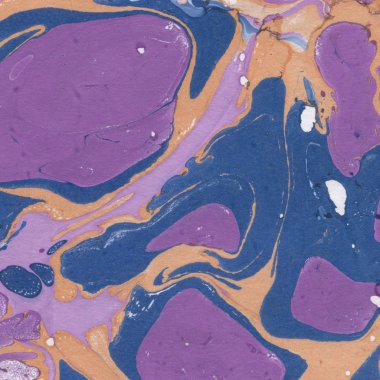 Soyut renkli mermer desenli yüzey