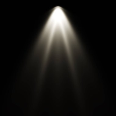 Beyaz siyah arka plan, ışık Spot arka plan