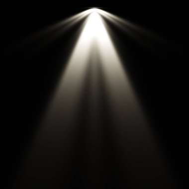 Beyaz siyah arka plan, ışık Spot arka plan