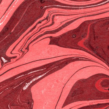 Soyut renkli mermer desenli yüzey