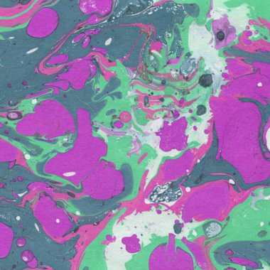 Soyut renkli mermer desenli yüzey