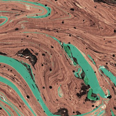 Soyut renkli mermer desenli yüzey