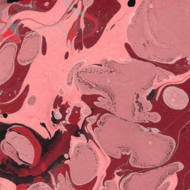 Soyut renkli mermer desenli yüzey