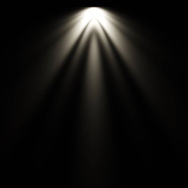 Beyaz siyah arka plan, ışık Spot arka plan