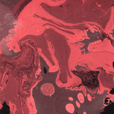 Soyut renkli mermer desenli yüzey