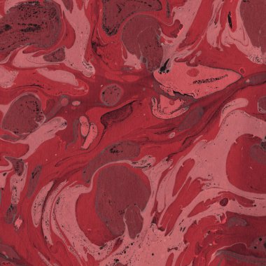 Soyut renkli mermer desenli yüzey