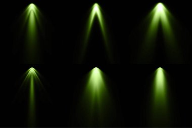 Siyah arka plan, Spot arka plan, yeşil ışık