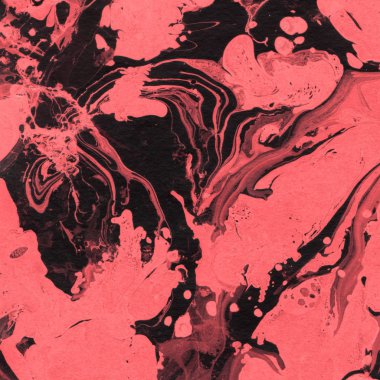 Soyut renkli mermer desenli yüzey