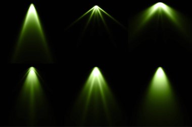 Siyah arka plan, Spot arka plan, yeşil ışık