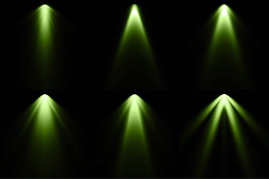 Siyah arka plan, Spot arka plan, yeşil ışık