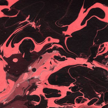 Soyut renkli mermer desenli yüzey