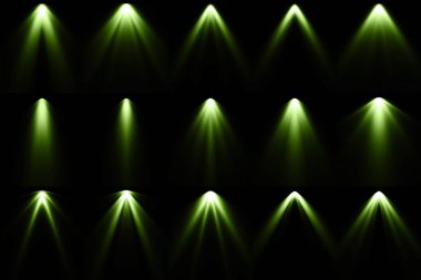 Siyah arka plan, Spot arka plan, yeşil ışık