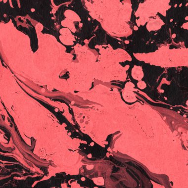 Soyut renkli mermer desenli yüzey