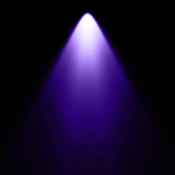 Violet Light Black Background Spotlight Background — Stock Photo, Image