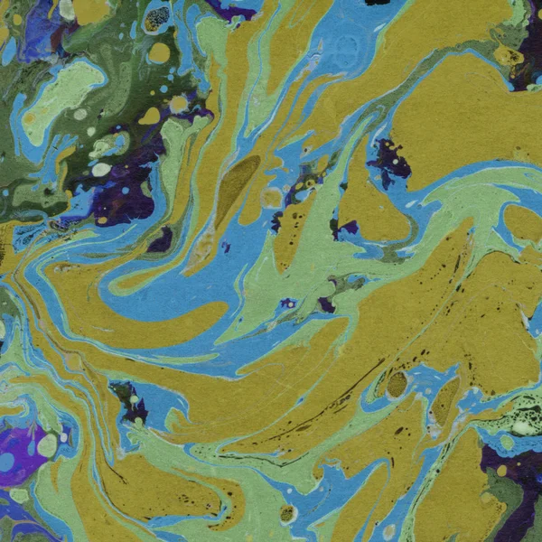 Soyut renkli mermer desenli yüzey