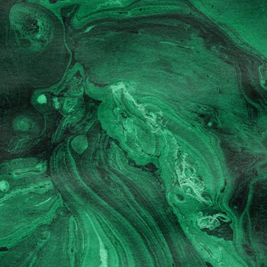 Arkaplan olarak yaratıcı yeşil mermer yüzey  