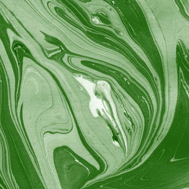 Arkaplan olarak yaratıcı yeşil mermer yüzey  
