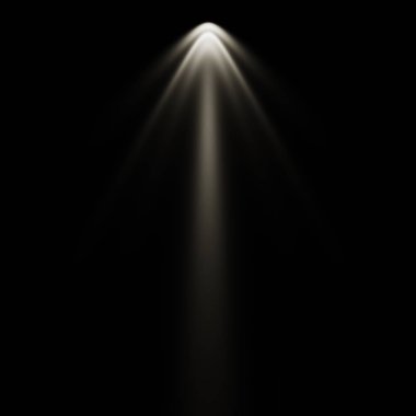 Beyaz siyah arka plan, ışık Spot arka plan