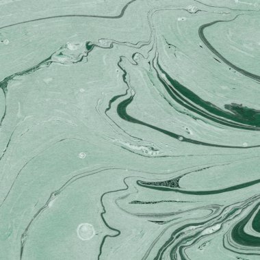 Arkaplan olarak yaratıcı yeşil mermer yüzey  