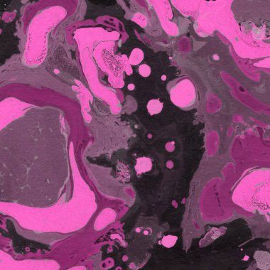 Arkaplan olarak yaratıcı koyu pembe mermer yüzey  