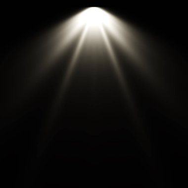 Beyaz siyah arka plan, ışık Spot arka plan