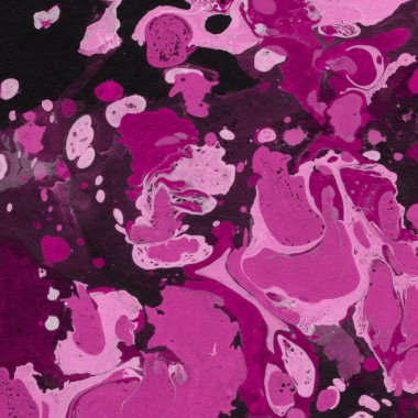 Arkaplan olarak yaratıcı koyu pembe mermer yüzey  