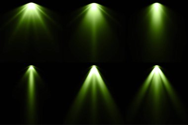 Siyah arka plan, Spot arka plan, yeşil ışık