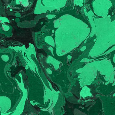 Arkaplan olarak yaratıcı yeşil mermer yüzey  