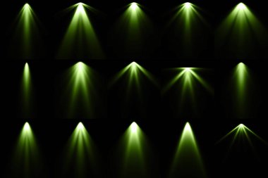 Siyah arka plan, Spot arka plan, yeşil ışık