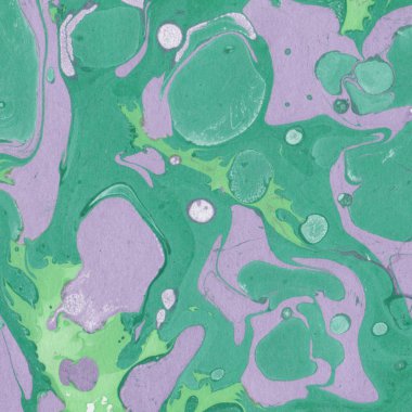 Arkaplan olarak yaratıcı yeşil mermer yüzey  