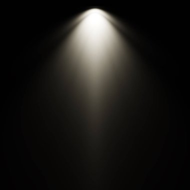 Beyaz siyah arka plan, ışık Spot arka plan