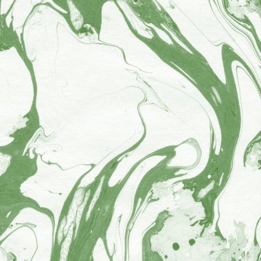 Arkaplan olarak yaratıcı yeşil mermer yüzey  