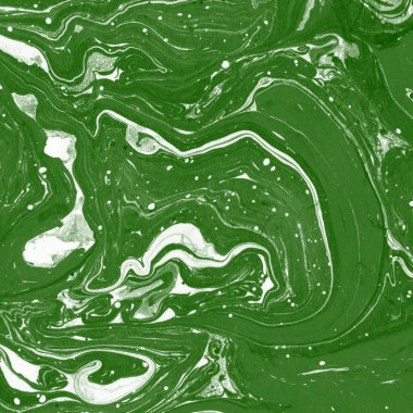 Arkaplan olarak yaratıcı yeşil mermer yüzey  