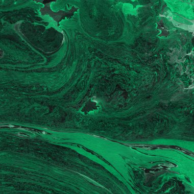 Arkaplan olarak yaratıcı yeşil mermer yüzey  