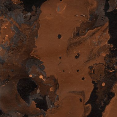 Arkaplan olarak soyut kahverengi mermer yüzey  