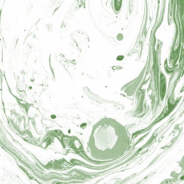 Arkaplan olarak yaratıcı yeşil mermer yüzey  