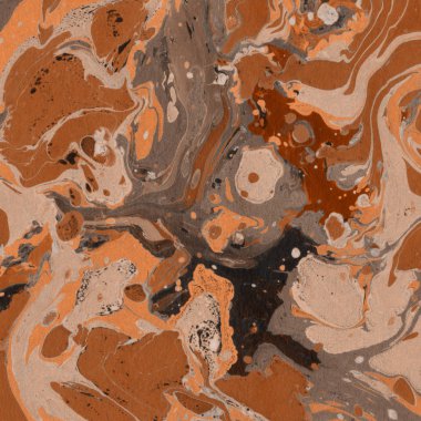 Arkaplan olarak soyut kahverengi mermer yüzey  