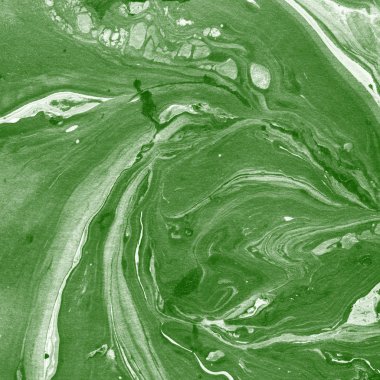Arkaplan olarak yaratıcı yeşil mermer yüzey  