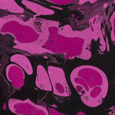 Arkaplan olarak yaratıcı koyu pembe mermer yüzey  