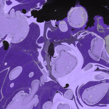 Soyut renkli mermer desenli yüzey