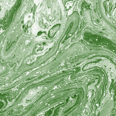 Arkaplan olarak yaratıcı yeşil mermer yüzey  