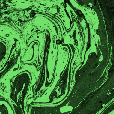 Arkaplan olarak yaratıcı yeşil mermer yüzey  