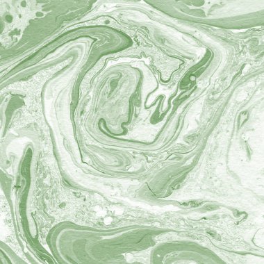 Arkaplan olarak yaratıcı yeşil mermer yüzey  