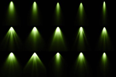 Siyah arka plan, Spot arka plan, yeşil ışık