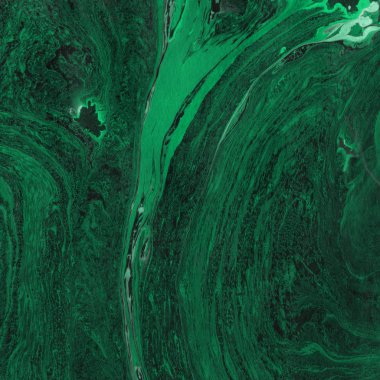 Arkaplan olarak yaratıcı yeşil mermer yüzey  