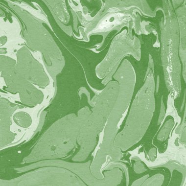 Arkaplan olarak yaratıcı yeşil mermer yüzey  