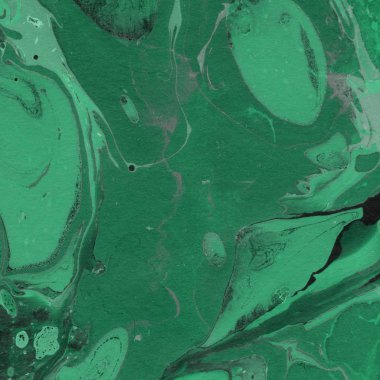 Arkaplan olarak yaratıcı yeşil mermer yüzey  