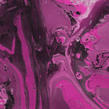 Arkaplan olarak yaratıcı koyu pembe mermer yüzey  