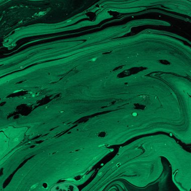 Arkaplan olarak yaratıcı yeşil mermer yüzey  