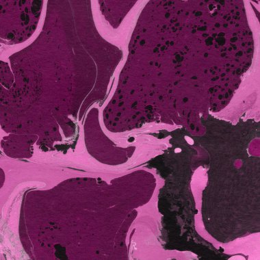 Arkaplan olarak yaratıcı koyu pembe mermer yüzey  